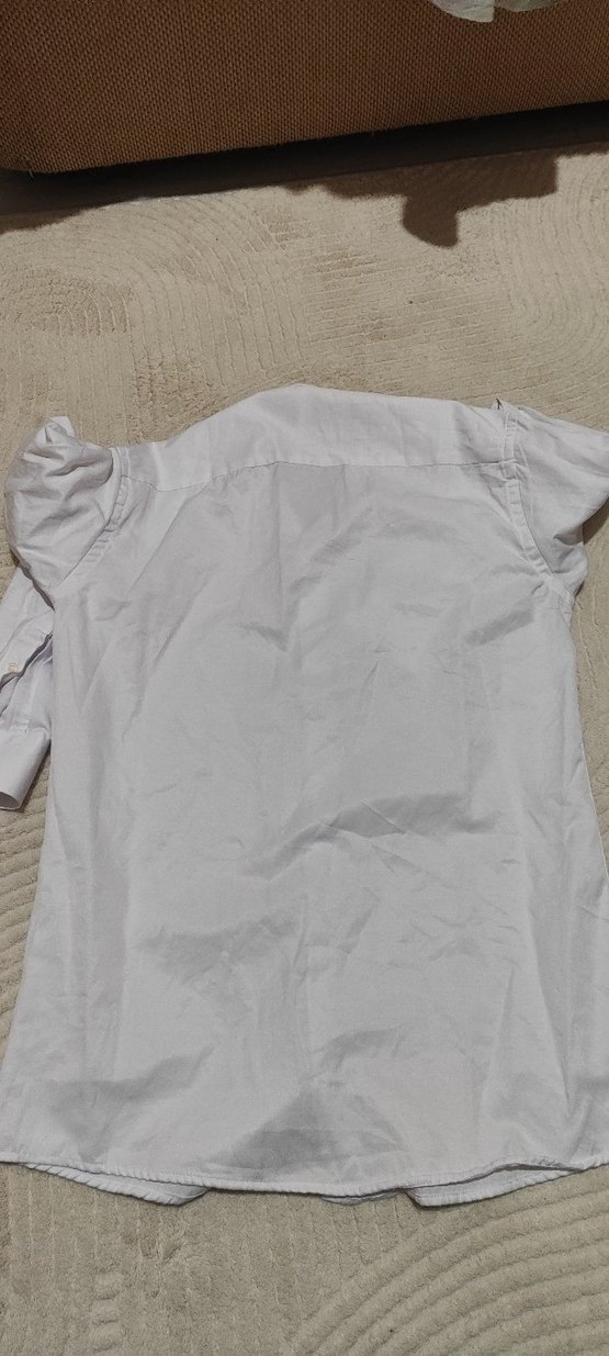 Erkek Beyaz klasik Gömlek haspek marka - Görsel 2