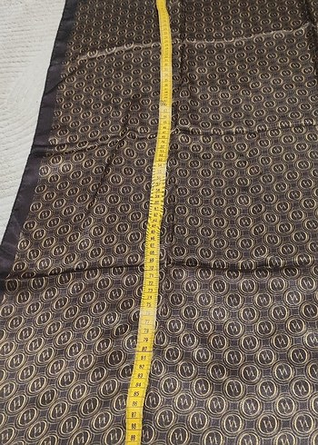 Vakko desen kahverengi Kadın eşarp fular - Görsel 6