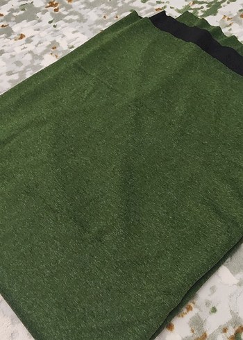 Kadın Yeşil kumaş parça kumaş kalın kumaş