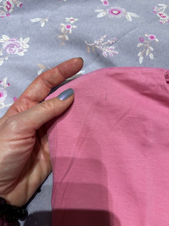 Kız Çocuk Pembe Baskılı Pamuklu Tişört - Görsel 2