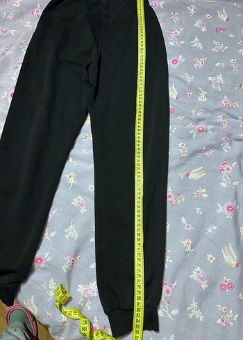 Kız/erkek çocuk siyah Rahat Kesim eşofman 2 tane - Görsel 4