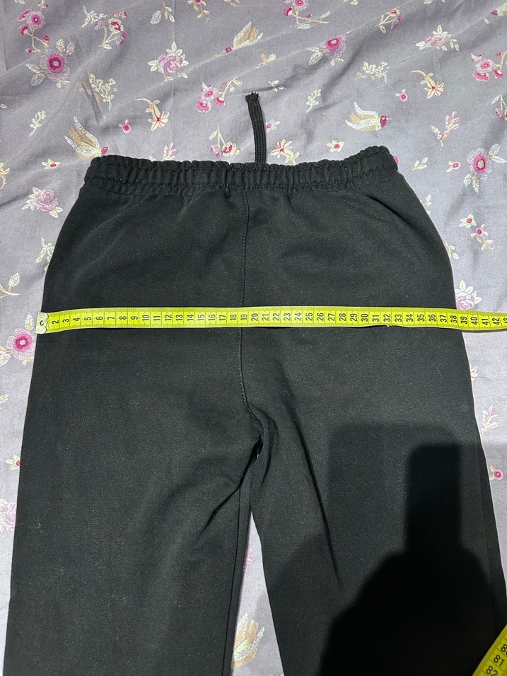 Kızlar/erkek için Siyah Rahat Kesim Eşofman Altı 2 tane - Görsel 3