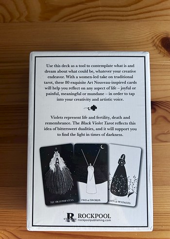 Black Violet Tarot Kartları - Heidi Phelps - Görsel 2