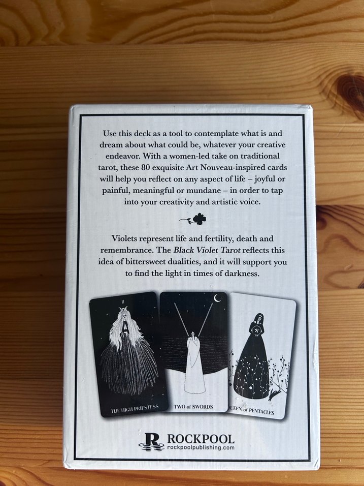 Black Violet Tarot Kartları - Heidi Phelps - Görsel 2