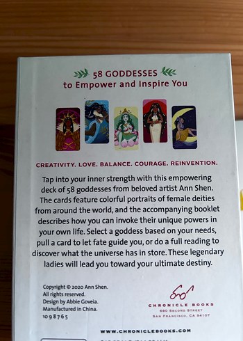 Legendary Ladies Goddess Deck Astro Kartları - Görsel 3