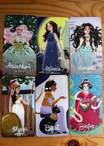 Legendary Ladies Goddess Deck Astro Kartları - Görsel 5