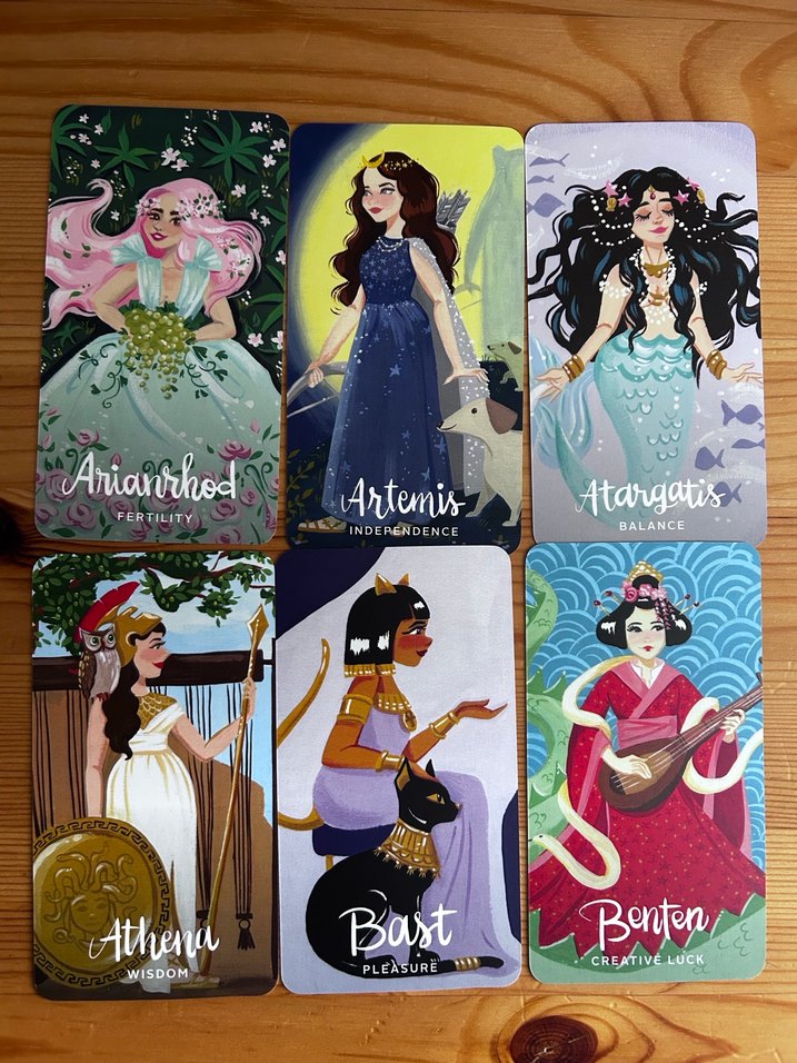 Legendary Ladies Goddess Deck Astro Kartları - Görsel 5