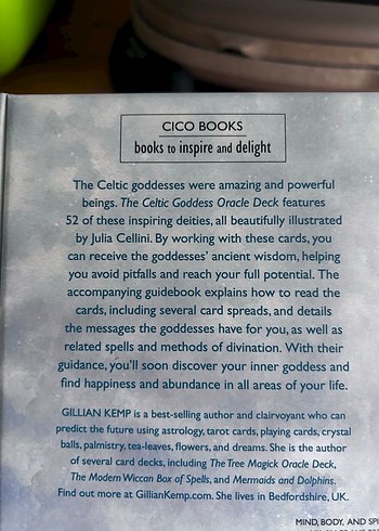 The Celtic Goddess Oracle Deck - 52 Kart ve Kitap - Görsel 2