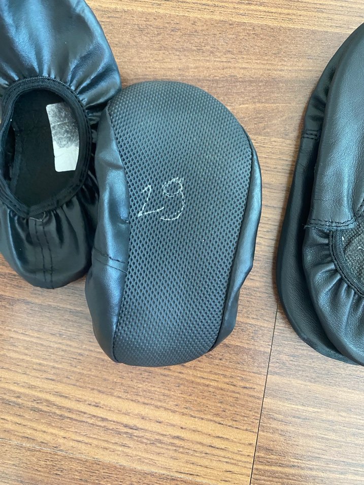 Kız Çocuk Beyaz Lastikli Bale Ayakkabısı - Görsel 5