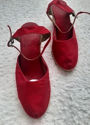 Keten sandalet - Görsel 6