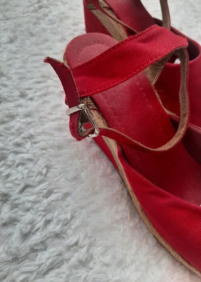 Keten sandalet  - Görsel 5