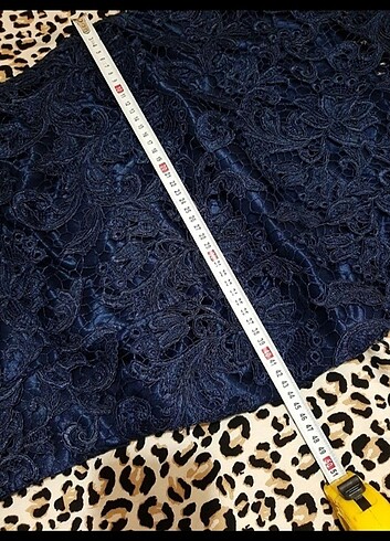 Dantelli midi abiye - Görsel 7