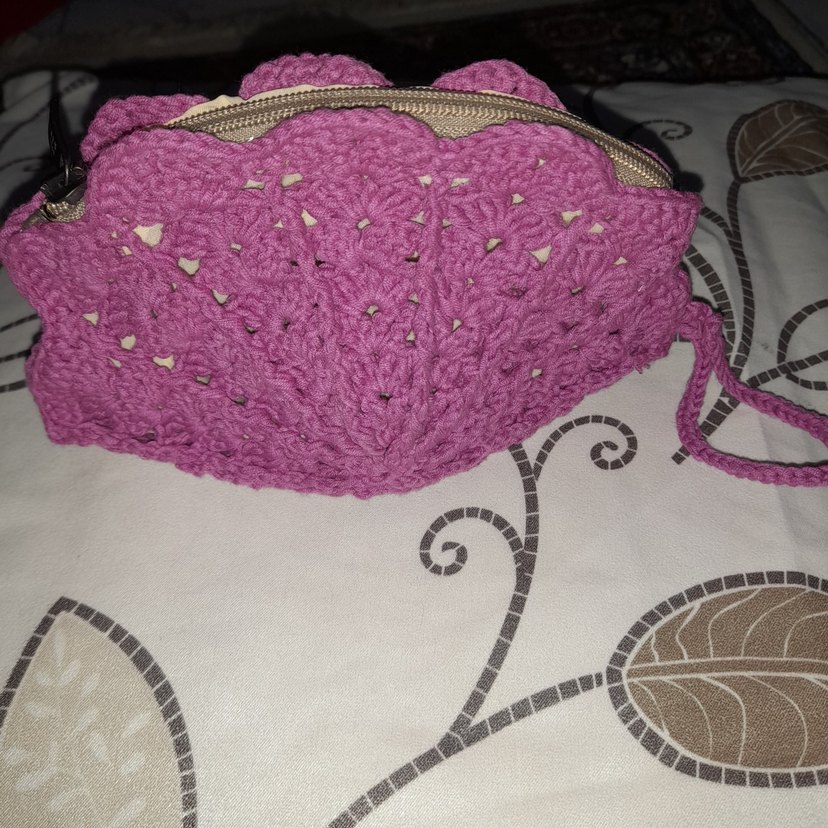 Örgü Dantel Kadın Portföy Cüzdan - Görsel 2