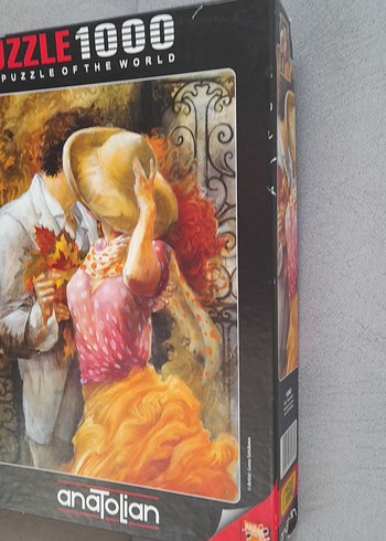 Beden Renk Anatolian 1000 Parça Turuncu Puzzle