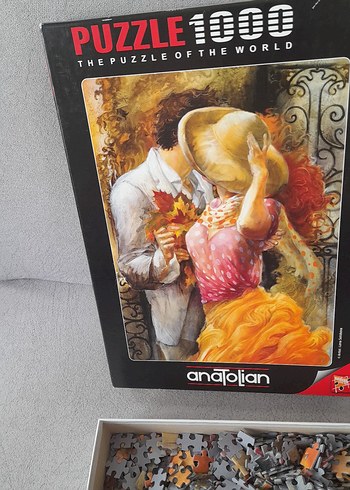 Anatolian 1000 Parça Turuncu Puzzle