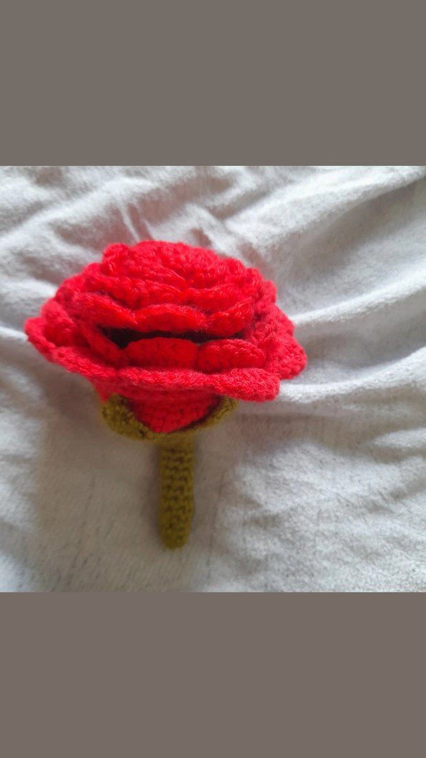 Amigurumi Gül Bebek - Görsel 2