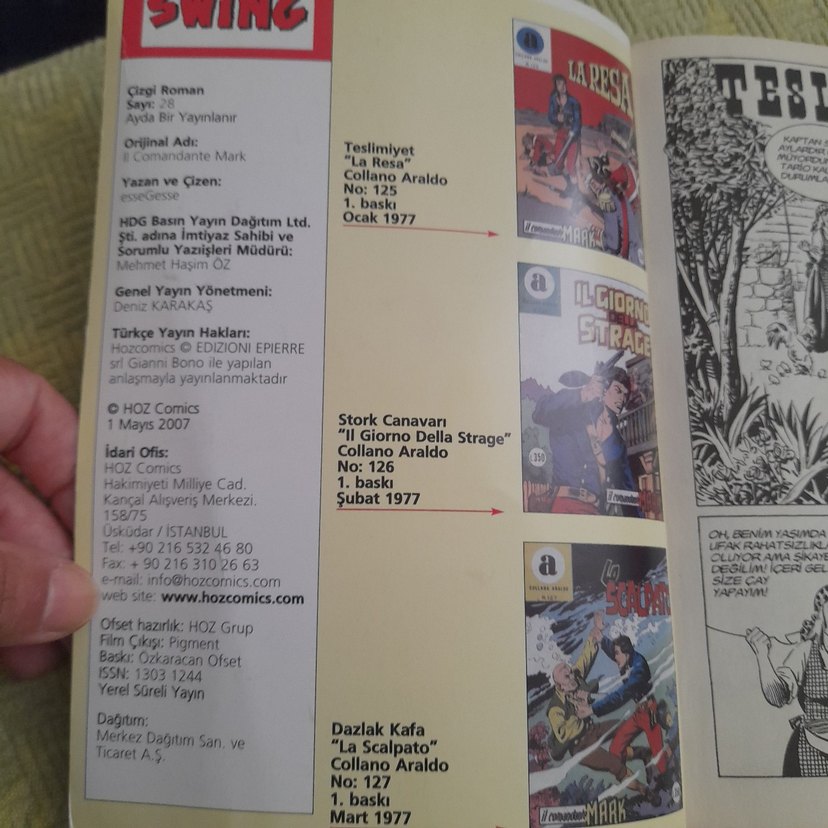 Swing Çizgi Roman - 3 Tam Macera, 196 Sayfa - Görsel 2