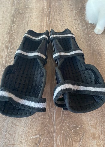 Siyah Lastik Motosiklet Diz Koruyucu - Görsel 2