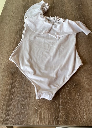 Penti Beyaz İnce Askılı Midi Mayo - Görsel 4