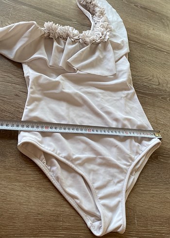 Penti Beyaz İnce Askılı Midi Mayo - Görsel 3