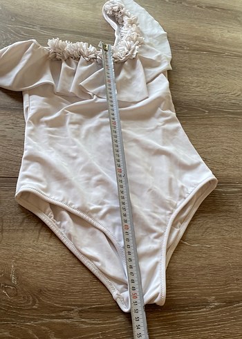 Penti Beyaz İnce Askılı Midi Mayo - Görsel 2