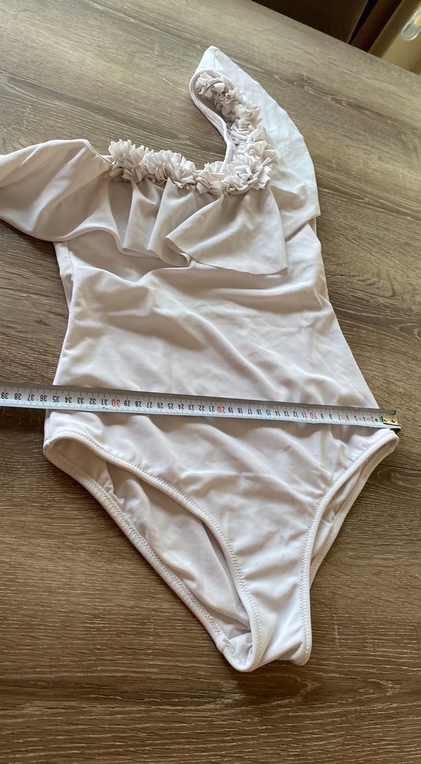 Penti Beyaz İnce Askılı Midi Mayo - Görsel 3