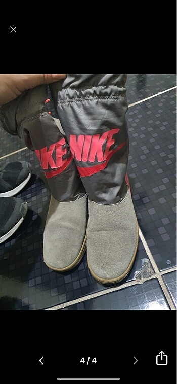 38 Beden gri Renk Orjinal nike