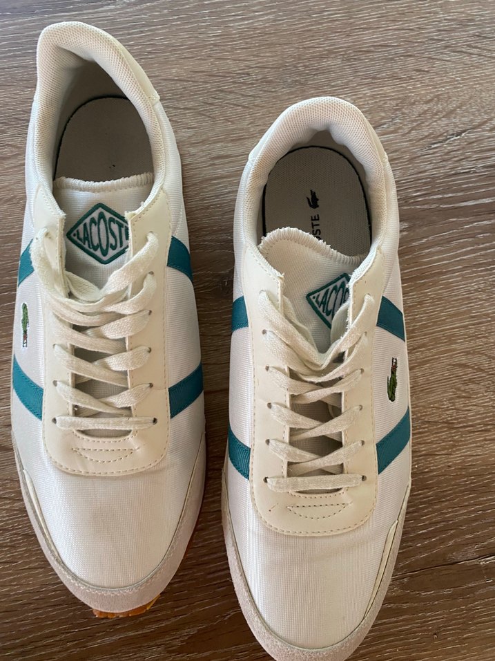 Orjinall Beyaz erkek Spor lacoste — görsel 3/6