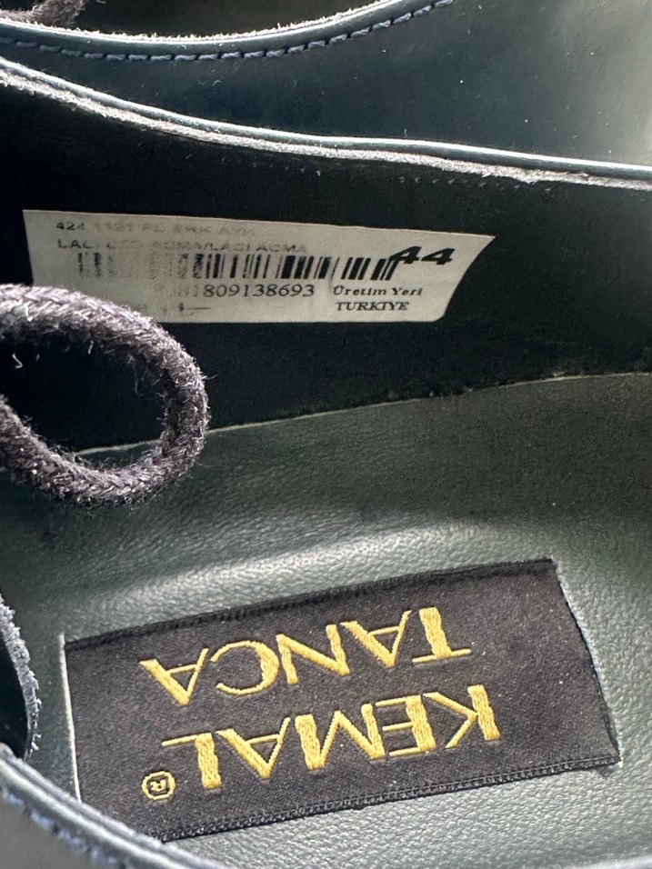 Erkek lacivert Pileli Klasik İş Ayakkabısı - Görsel 3