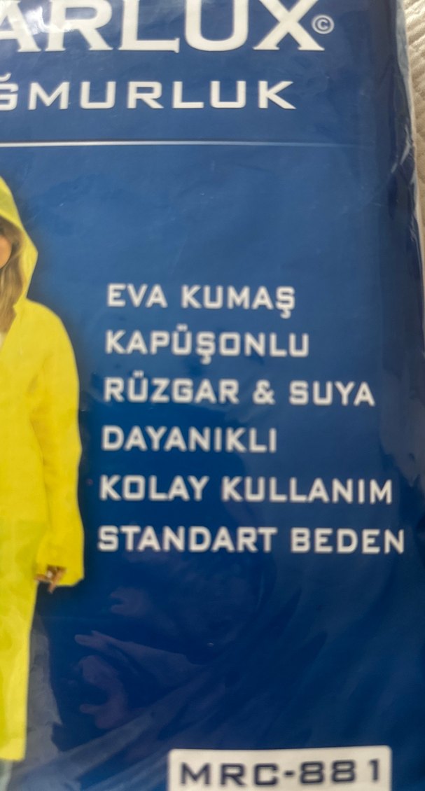 Kapüşonlu Midi Yağmurluk - Görsel 3