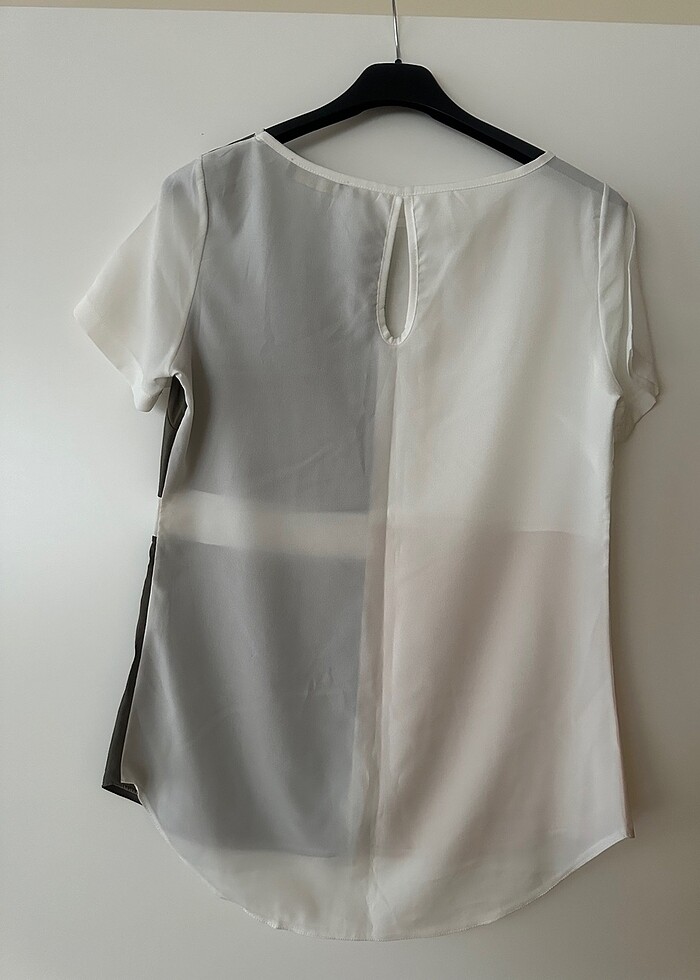 Bisiklet yaka bluz - Görsel 3