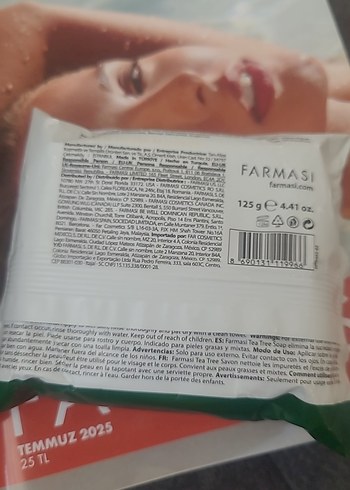 Farmasi Çay Ağacı Sabunu 125g - Görsel 2