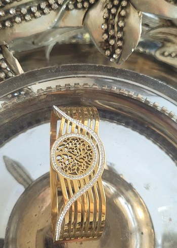 Altın Renk Kadın Bileklik - Görsel 5