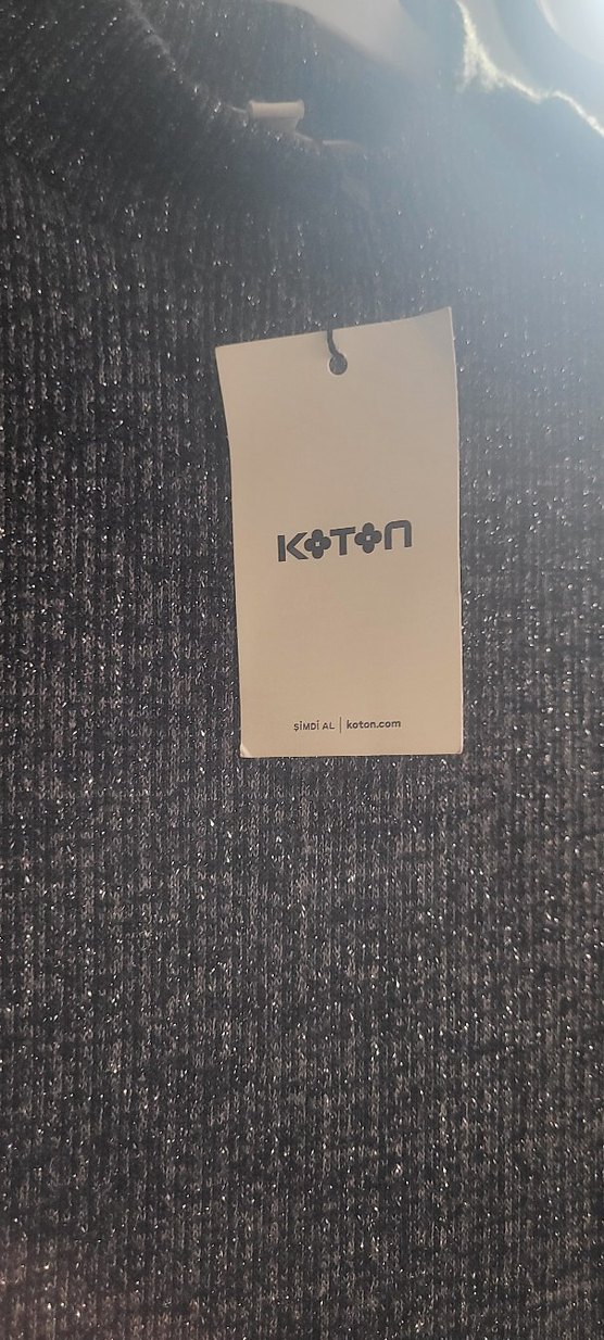 Gri Yünlü Yüksek Yakalı Triko Elbise - Görsel 3