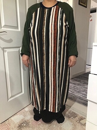 Büyük beden fermuarlı tunik