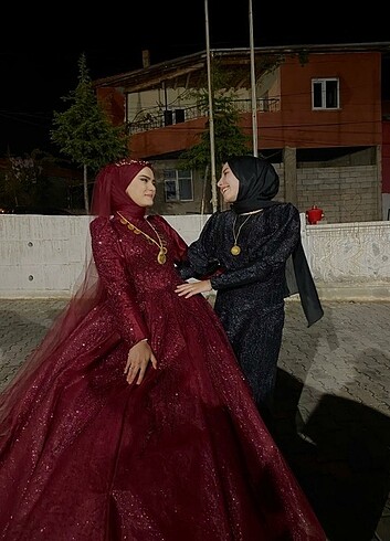 m Beden bordo Renk Kınalık Nişanlılık
