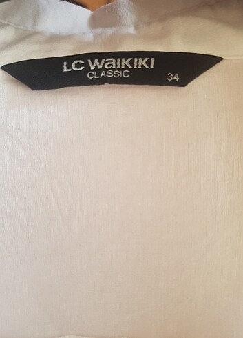 34 Beden Lc Waikiki gömlek