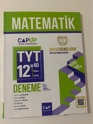 Çap Yayınları Tyt Türkçe / Matematik Branş denemeleri