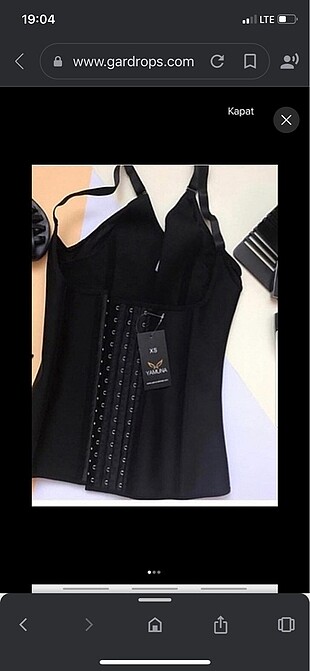 Yamuna latex askılı M beden