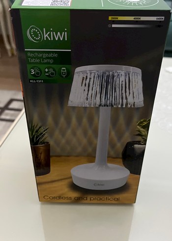 Kiwi Kiwi Kablosuz Şarjlı Masa Lambası KLL-1311