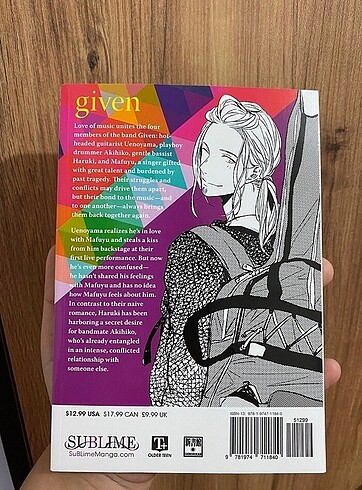Given ingilizce manga