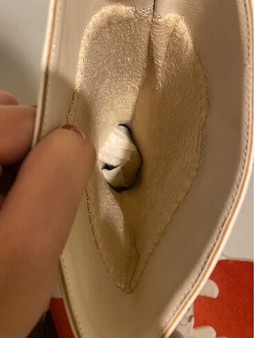 38 Beden ten rengi Renk Nişantaşı shoes krem çizme