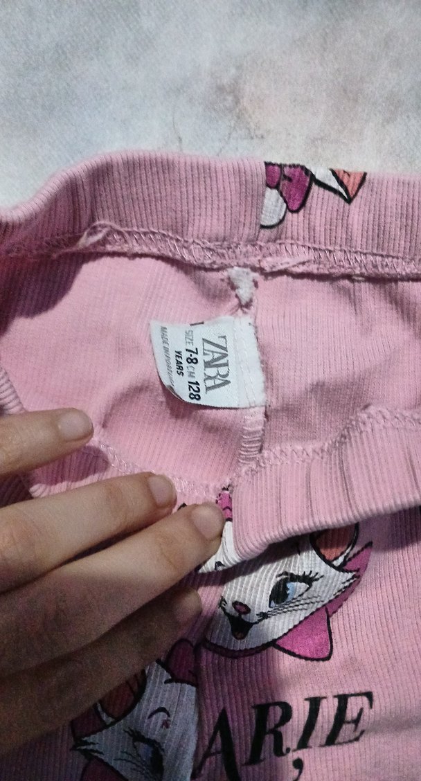 Dantel Detaylı Pembe Baskılı Kedi Kıyafeti - Görsel 2