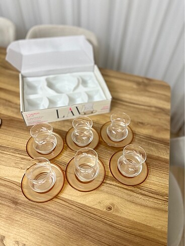 6 kişilik çay takımı