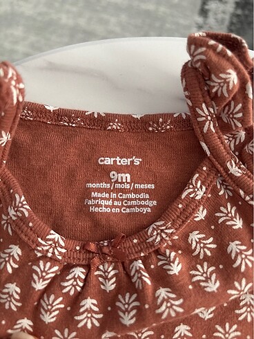 9 Ay Beden Carters Bebek Tulum