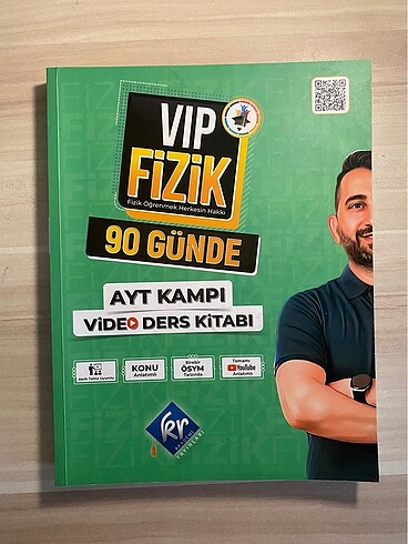 vip fizik ayt kampı video ders kitabı