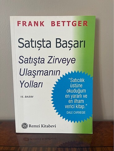 Kitap Satışta Başarı ?Frank Bettger