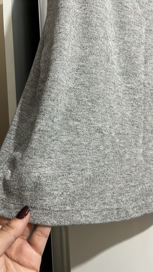 Gri Keten Salaş Atlet - Görsel 2