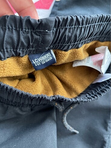 9 Yaş Beden siyah Renk Lc waikiki içi polarlı pantolon