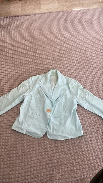Buz mavisi blazer